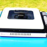 アウトドアにおすすめのプレート付きカセットコンロ♪バーベキューも楽々！